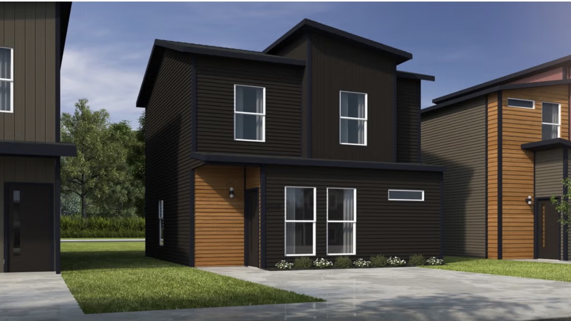 The 1100 Bungalow floor plan is a 2 bed, 2 bath 1100 square foot home that provides a safe, modern, and tranquil place for buyers to call home. LVP flooring and carpet in your home with durability and style. Created with the first-time homebuyer or savvy investors in mind, residents can be situated within walking distance of exciting neighborhood amenities, premier school districts and downtown life in Northwest Arkansas.
Taxes are subject to change based on new construction.