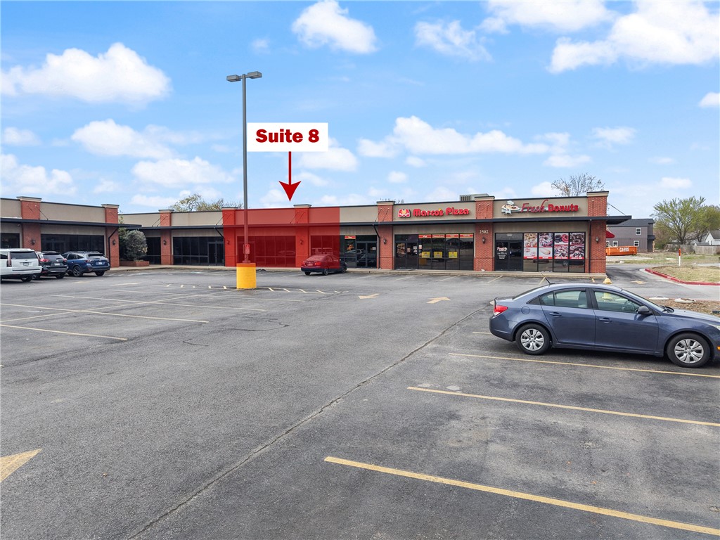 +/- 1,750 SF of prime commercial space available for lease just off SW 14th St in Bentonville, offering an excellent location for businesses looking to establish a presence in a high-traffic area. Positioned next to Marco's Pizza, this suite features 8 offices or patient rooms, a reception area, and two restrooms. Previously used as a MedSpa space, all equipment in the space can be purchased for 70% of the actual value. Equipment includes saunas, cold plunge tubs, nuform machine ($75K), biometric scanner, hardwire and security system, massage chairs, towels, computer, reception furniture, and more. The property sits on the "going home" side of SW 14th St., which sees approx. 35,000 VPD, ensuring maximum visibility and accessibility. Additionally, it is conveniently located less than a mile from the Centerton Walmart Neighborhood Market, making it an ideal spot for retail, office, or service-oriented businesses.