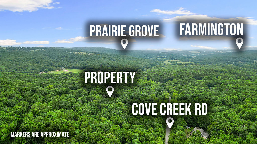 Accessibility meets privacy on this beautiful 21.34-acre property. Boasting continuous Cove Creek frontage, utilities available at the road, and multiple potential building sites, and a wet weather creek. This exceptional tract offers remarkable flexibility. Whether envisioning the perfect secluded family homestead or private recreational retreat, this wooded acreage provides the ideal setting. Enjoy the peace and freedom of country living without sacrificing convenient access. 

Debris will be removed.