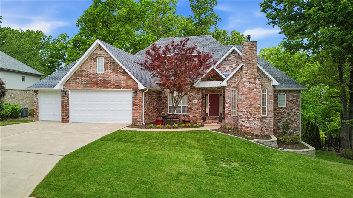 Located in the highly desirable Stonehenge subdivision, this exceptionally well maintained home offers space, functionality, and comfort across three finished levels. Featuring 5 bedrooms and 4.5 bathrooms, the thoughtfully designed layout includes bedrooms and bathrooms on every level, providing flexibility for families, guests, or multigenerational living. Recent updates include a new roof in 2024, new water heaters and an in ground B-Hyve controlled sprinkler system. The main living spaces are warm and inviting with three gas fireplaces, a library/home office, two dining areas, and a spacious kitchen equipped with double built-in ovens. The fully finished walkout basement adds even more living space with an additional family room and direct access to the beautifully manicured backyard. Outside, enjoy extensive deck space, attractive retaining walls, and a private outdoor setting perfect for relaxing or hosting guests. This is a rare opportunity to own a home in one of the area’s most sought-after neighborhoods.