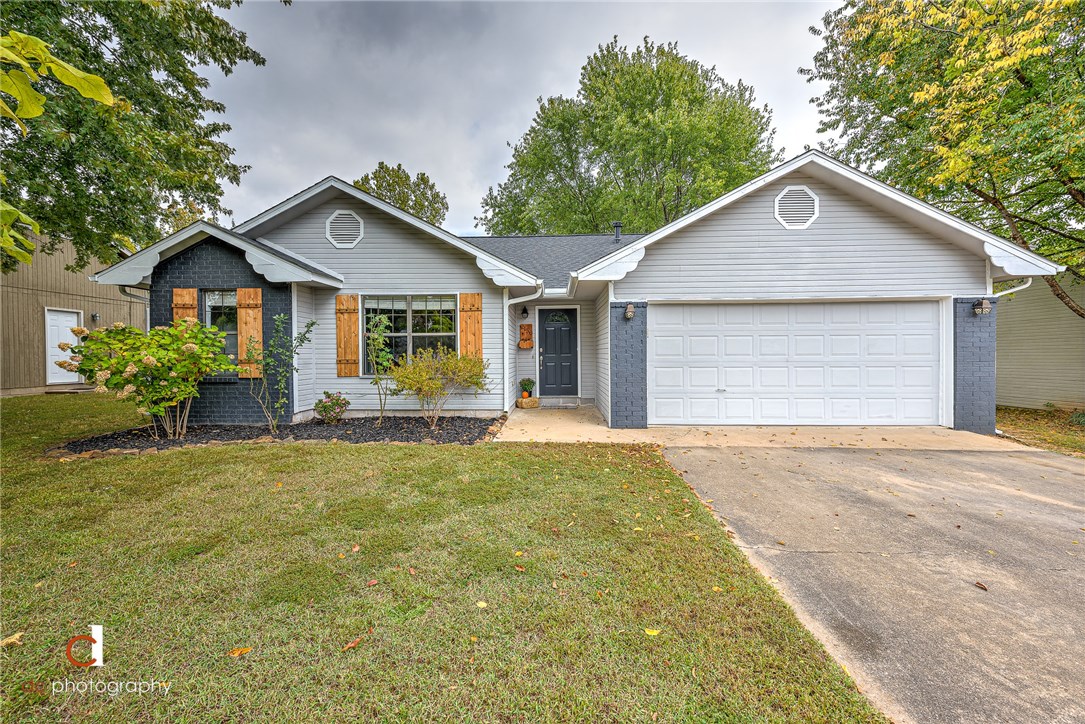 This is the one!! This beautiful home has been well maintained and had many recent updates, including a new roof and gutters in 2020! Walking in, you will be welcomed by a bright, clean entry leading to the large, open kitchen, dining, and living room - perfect setup for entertaining! The home features a split floor plan with large bedrooms and a private backyard that includes a storage building, canopy or fire pit area, fenced garden or chicken coop, and plenty of level ground for playing! Home is conveniently located in the heart of Fayetteville, just off I-49, near the UofA, and all that NWA has to offer! Schedule a showing today, you’ll be glad you did!