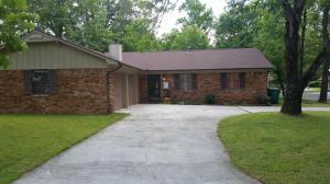 3 Bedroom 2 bath brick home close to ATU. Working fireplace in the Living Room, Fenced backyard and 2 car garage. Enjoy your evenings and weekends under the covered patio.