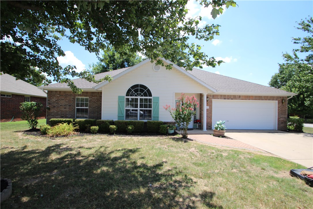 Nestled on a large corner lot with a large back yard. Home features a bonus room that connects the master bedroom to the foyer, split floor plan, New roof and gutters in 2017 and a large 14x20 shop with electricity and exhaust fan. Back covered porch is large enough for the family to gather with no neighbors starring into your yard. Location allows easy access to shopping, dinning, hospitals, schools and highway.