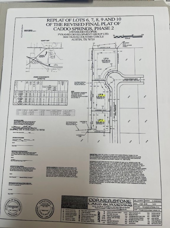 CADDO SPRINGS PHASE 2 - Land