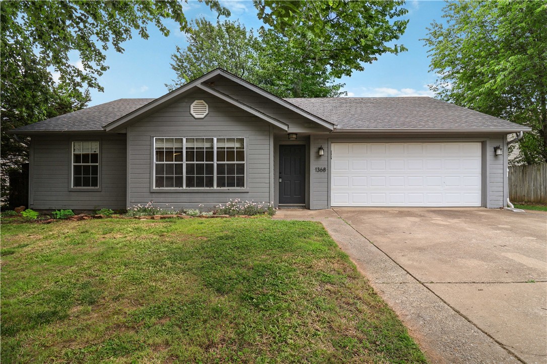 Welcome to 1368 N Caddo Avenue. A beautifully updated 3-bedroom, 2-bath home located in one of Fayetteville’s established and desirable neighborhoods. Conveniently close to shopping, dining, schools, and entertainment while still offering a quiet, residential feel. Features include remodeled bathrooms, laminate flooring and tile throughout, granite countertops, and Craftsman-style crown molding.

The fully finished ADU in the backyard includes its own kitchen and full bathroom, making it ideal for a short-term rental, guest house, or private suite for extended family. ADU adds an extra garage for storage, nearly 900 sqft, an extra bedroom area and full bath to the property.

Home also has a finished-out bonus room above the garage. 

Outdoor amenities include a large play area with an outdoor play kitchen, classroom space, and a well-built treehouse, plus raised garden beds and a chicken coop with run that convey with the property. A rare opportunity offering charm, flexibility, and lifestyle all in one!