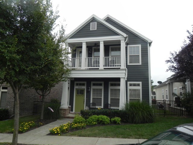 This rental will feel like home!! This impeccable patio home has 3 beds/2.5 bath with master down, whirlpool tub and expanded standup shower in master bath. Upstairs bedroom has a built in desk, perfect for a home office. Kitchen has stainless appliances, granite countertops, and comes with refrigerator and washer/dryer. Hardwood floors downstairs, and carpet in bedrooms. Gas fireplace in living room with built-ins and covered outdoor patio. Landscaping is handled through POA. Located right next to Fayetteville Athletic Center and walking distance to Botanical Gardens and trails.