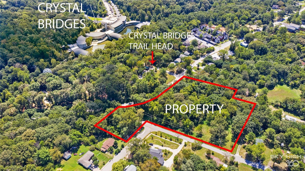 New price! Development opportunity in a top location, just steps from the Crystal Bridges Trail and walking distance to the Bentonville Square. End block lots. Currently zoned DN-2, with options for townhouse clusters, single family home lots, or both. Also a great opportunity for a Planned Residential Development (PRD)! 
This location appeals to the mountain biking and cycling enthusiast, art connoisseur, and nature lover alike!