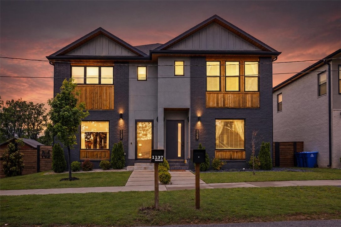 Welcome to the north side of Downtown Bentonville. From your front door, walk to Crystal Bridges, grab coffee at Airship, or bike to the Flyover Bridge & connect to the Greenway—giving you access to all of NWA. Designed to perfection! Being sold fully furnished. Currently operating as a STR. Kitchen features a 72” refrigerator, GE Cafe gas range, walk-in pantry, & built-ins. Each bedroom is generously sized & all have private en suite baths. The main-level bedroom opens directly to a private courtyard through sliding glass doors. Upstairs, the primary suite is beautifully appointed, while the third bedroom has its own private balcony. The secondary living area provides the perfect flex space for a media room or home office. The fenced side yard offers a functional space for pets or your garden. Detached 2-car garage w/ EV outlet & bike racks, storage shed, & attic storage. Perfect opportunity for a lock-and-leave in Downtown Bentonville or STR investment. Shows like a dream, a must see!