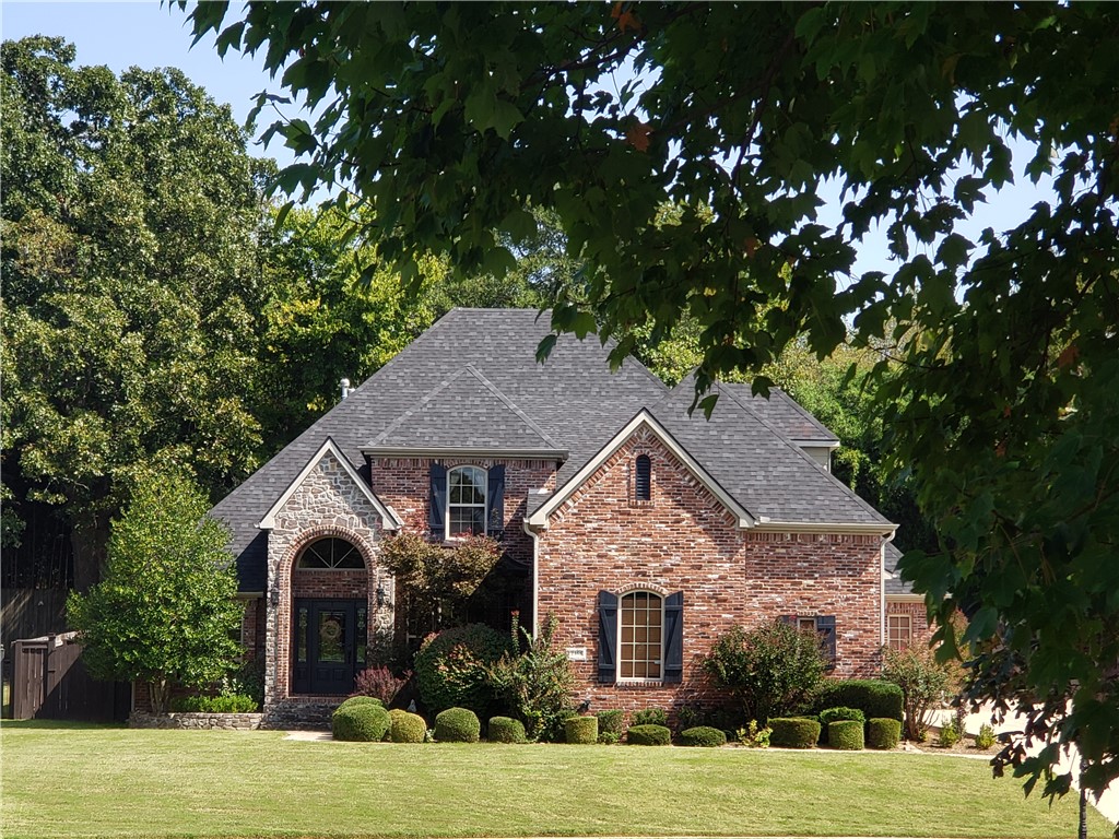 Custom-built and timelessly designed, this exceptional home in sought-after Covington Park offers classic character, quality craftsmanship, and a layout that lives beautifully. A dramatic entry welcomes you inside, where a dedicated study with rich built-ins creates the perfect work-from-home space. The main living area is anchored by a striking rock fireplace and custom cabinetry, delivering warmth and sophistication a classic design that stands apart from today’s typical modern finishes. Spacious yet cozy, this home truly lives large., The primary suite is a true retreat with a sitting area  & it's own spa-inspired bath. The oversized walk-in closet is a dream! Upstairs,  3 additional bedrooms—including one with a private ensuite—are complemented by a bonus room ideal for a 2nd living area, study zone, or guest accommodations. Step outside to an oversized covered patio with custom stamped concrete overlooking a private backyard. Recent updates include a new roof (2020), downstairs HVAC (2022), water heater (2021)