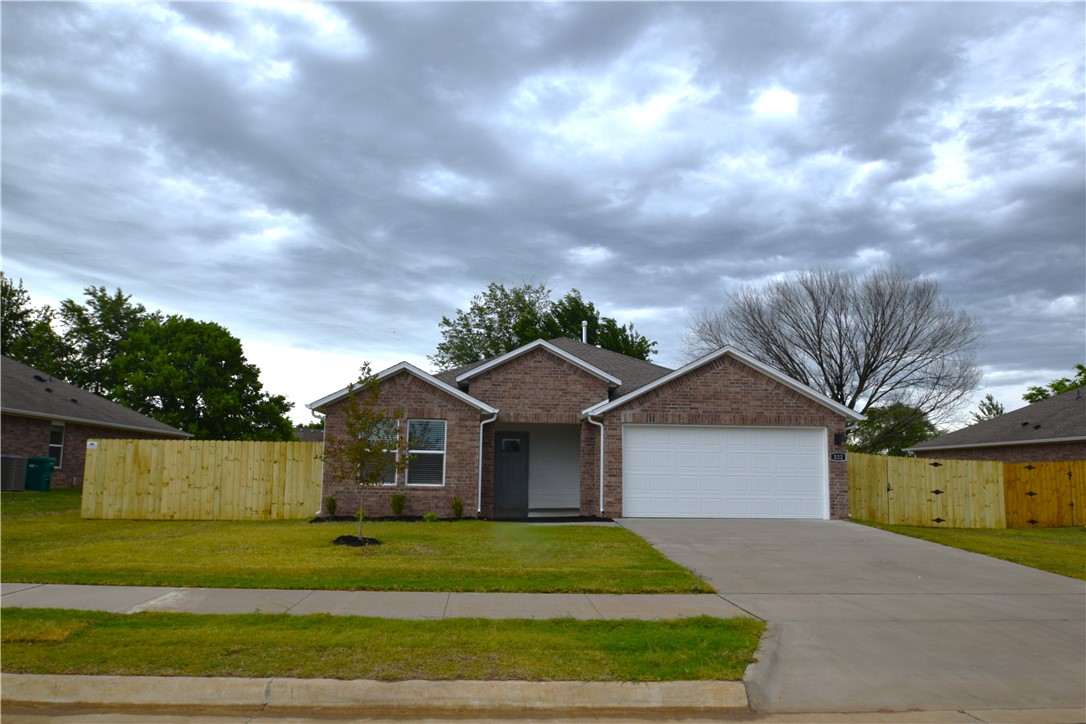Brand New Home! This is the "Denton Plan" home in Wagon Wheel Subdivision. This home offers 3 bedrooms, 2 baths and a modern, carpet-free layout with LVP flooring throughout. The kitchen features quartz countertops and a full stainless steel appliance package, large pantry and includes a refrigerator, washer, and dryer. The primary suite includes double sinks and an oversized walk-in shower. Perfectly located just minutes from the University of Arkansas and Fayetteville, you'll have quick access to local favorites like Creekside Park, the Farmington Farmers Market, and plenty of nearby dining and shopping. Property has a huge yard and wood privacy fence is being installed next week. This is a non-smoking property, and pets are negotiable with owner approval and an additional deposit.