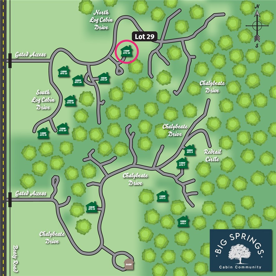 Cabins at Big Springs - Land
