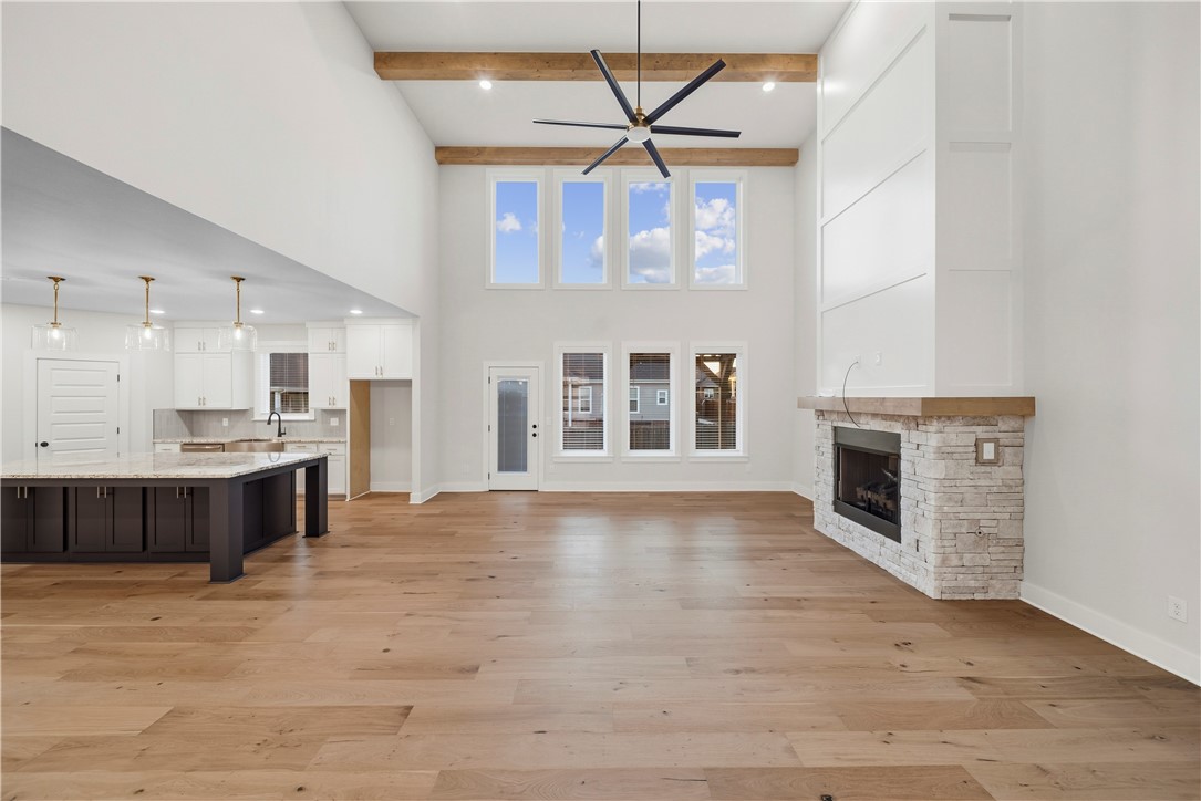 Location Location Location! This home has had HUGE price reduction. The Maverick Plan offers 3,486 square feet of well-designed living space, featuring four bedrooms and three and a half bathrooms plus an office. Primary and office downstairs and guest bedrooms upstairs. Impressive high ceilings and an open, airy floor plan that seamlessly connects the living, dining, and kitchen areas — ideal for both everyday life and entertaining. High Quality engineered wood floors, custom wood beams in Living, dining, and primary bedroom. Walkable to Mount Hebron and right off of Shores Ave where everyone wants to be! This home does have a bit of a smaller yard so if low maintenance is your vibe, this is the home for you. The pricing has been heavily reduced with this feedback.  Located at the end of a cul de sac. Schedule your showing today and lets get you into this move in ready home. Preverred lender is offering $2500 in lender credits.