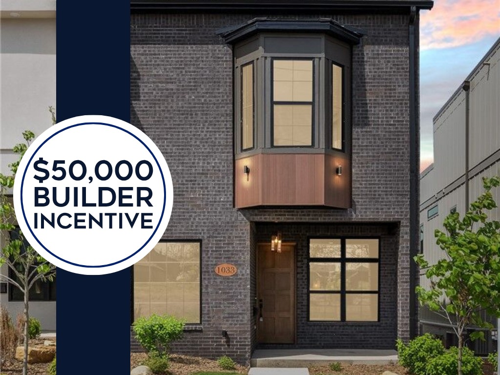Brownstone character meets downtown Bentonville living. Urbane Oasis offers architectural depth, natural surroundings, a walkable lifestyle - coffee, restaurants, trails, & the square all within reach, without sacrificing privacy or finish level.
The main level flows from open kitchen with oversized island & walk-in pantry to a dedicated 1st-floor office built for remote work. The 2nd floor holds the primary suite with private deck, freestanding tub, walk-in shower, 2 add'l beds, full bath, & laundry. The 3rd floor opens to a large porch overlooking Park Springs Park - a natural view rare this close to downtown.
Site-finished wood floors, tall ceilings, quartz countertops, pre-wired sound & security, oversized 2-car garage, & an optional 4th bedroom on the 3rd floor.  ** Currently a 3 bedroom, bonus room shows modified plan with 4th bedroom option.
POA covers lawn care, window washing, & holiday lighting. Lock up and go. One of four bespoke homes in the Crystal Springs development on a .20-acre downtown lot.
