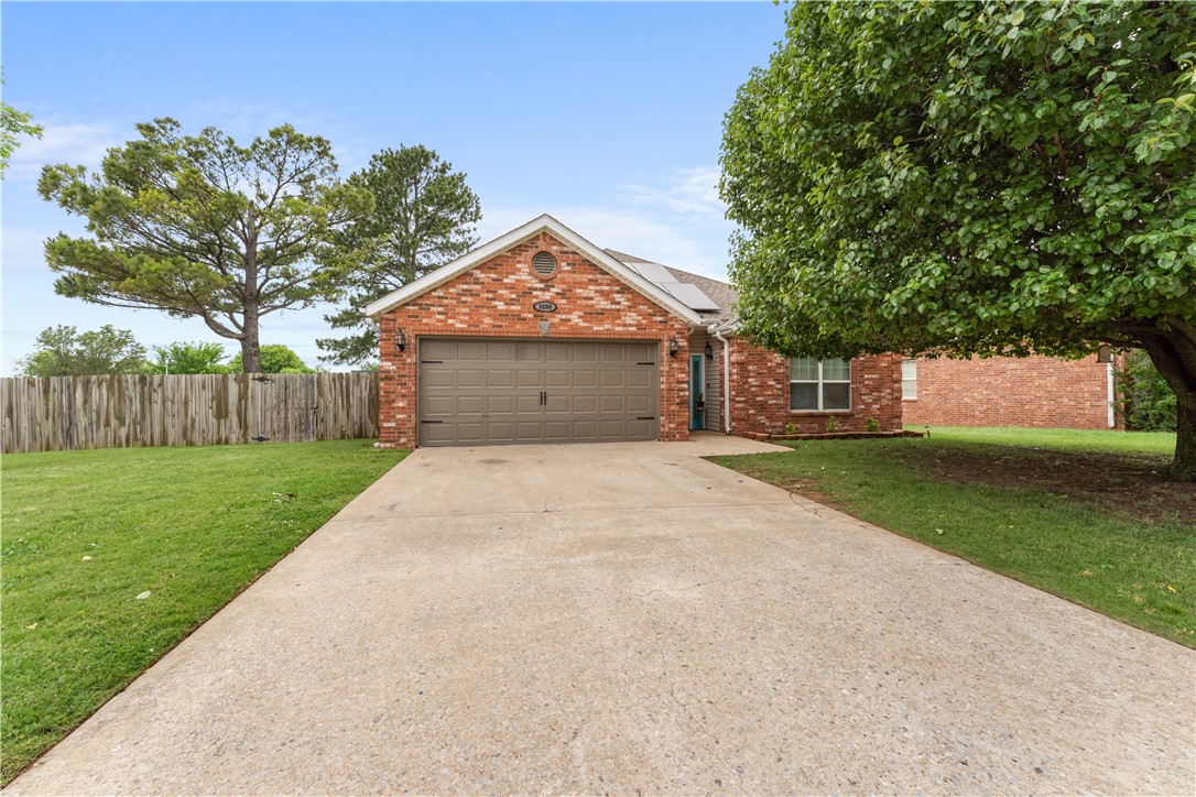 A 3-bedroom, 2-bathroom home in the heart of Springdale! Offering 1,442 SqFt of comfortable living room with fireplace, this home sits on a spacious corner lot and features a durable steel frame construction. Home has no HOA/POA. Energy efficiency solar panels that will be fully paid off at closing.