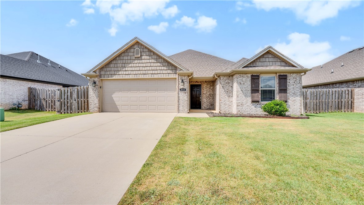 Welcome to this charming 3-bedroom, 2-bathroom home offering 1,406 sq. ft. of comfortable living space in a desirable subdivision. Designed with both comfort and functionality in mind, the split floor plan provides added privacy while creating a welcoming flow throughout the home. The kitchen features beautiful granite countertops and a pantry, making meal prep and storage a breeze. The cozy living room is highlighted by a fireplace, creating the perfect spot to relax after a long day. The primary bedroom includes a spacious walk-in closet, and the wood privacy-fenced backyard offers plenty of room for outdoor gatherings, pets, or simply enjoying some fresh air. Conveniently located near schools and everyday amenities, this home is a wonderful opportunity for first-time buyers, downsizers, or anyone looking for easy living. Schedule your showing today!