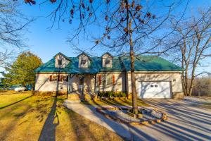 Just outside of town, we have this extremely well kept 3 BR 2 1/2 BA on almost 3 acres on paved road and driveway. Full unfinished basement plumbed and ready to finish out with extra bedrooms, living space or endless possibilities. Safe room in basement as well. Washer and dryer are newer and convey as well as all other appliances. Central vacuum system makes keeping this large home clean. Sit outside on the large covered deck and check out the beautiful view. Inside we have crown moldings, sunken living room, large open kitchen with two ovens and cook top and a walk in pantry. Also a huge two car garage. A must see!!