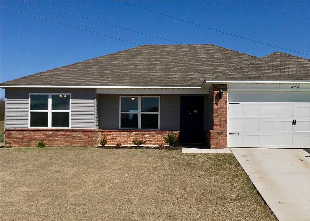 Amazing home just like new! Located in the popular Silver Meadows subdivision in Bentonville this home has 3 bedrooms and 2 baths. Enjoy a feeling of seclusion as current easements mean no neighbor next to you or directly behind you! This home is RD eligible so you can buy with NO MONEY DOWN! Home comes with a home warranty to be transferred to buyer.