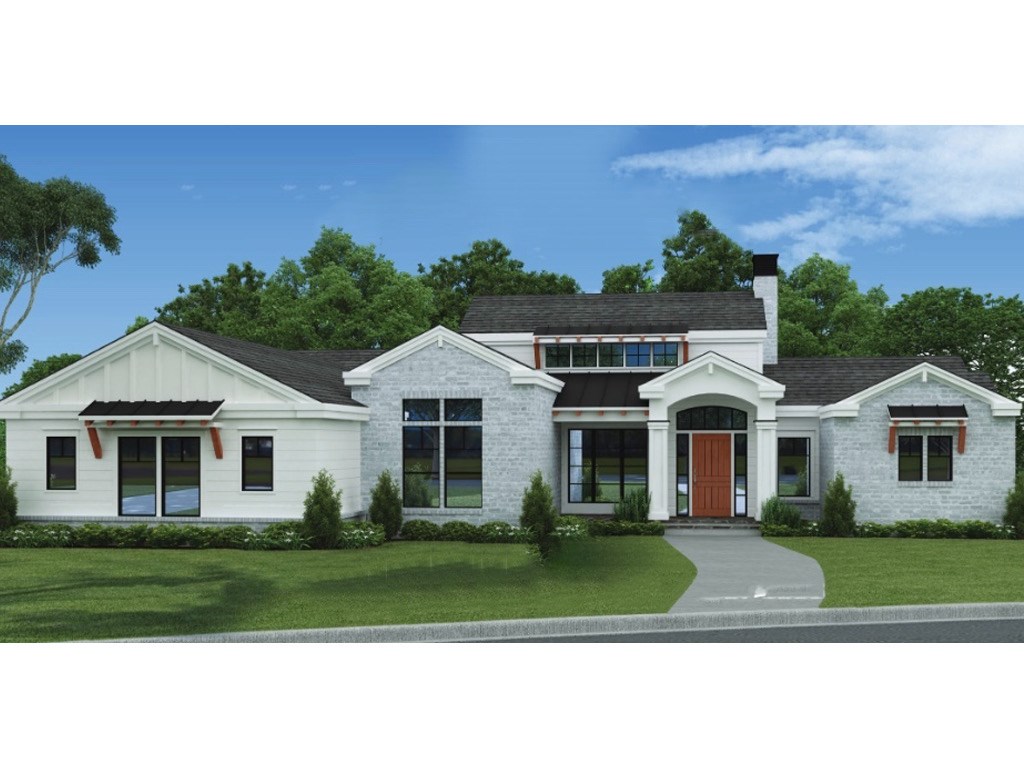 Coastal/transitional architecture. Open-concept, Vaulted ceilings with white oak beams, driftwood floors throughout upstairs/polished concrete downstairs. Lots of custom features throughout house, 4873sf Main level 2560sf, walkout basement 2324. Butlers pantry, Utility/Mud/Office, prd. concrete walls. Exceptional views of the Boston Mountains, quiet cul-de-sac, new neighborhood East Fayetteviile. High level finishes. Design/Build by Martin Building Group and Wendy Martin Living.