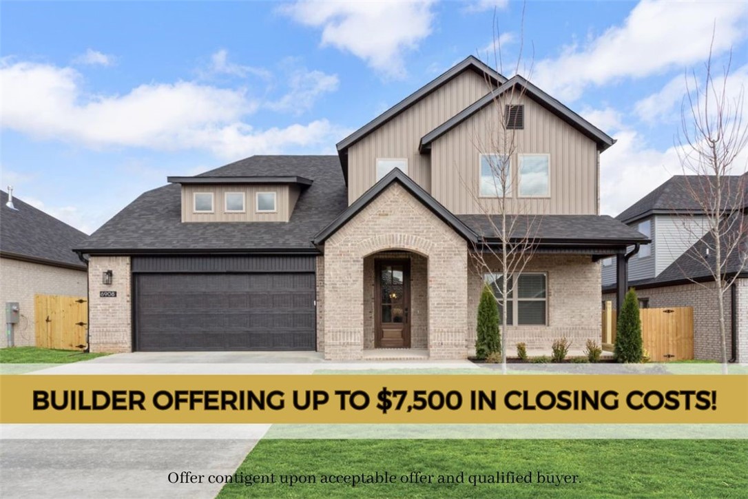 Builder is offering up to $7,500 in concessions towards buyer's closing costs, appliance package and/or interest rate buy down with an acceptable offer!! Discover the pinnacle of modern living at Walnut Grove, Bentonville's hottest new subdivision! Unmatched quality awaits in the "LILY’ plan, with fence, blinds, & gutters included. With quartz countertops, upgraded lighting fixtures, custom cabinets, stainless steel appliances, & luxury vinyl plank floors throughout all bedrooms & common areas, this residence seamlessly blends sophistication & functionality. Spacious rooms, a gas fireplaces, & a gas range add to the allure. Community pool coming in Phase 2! Ask your agent about the additional preferred lender credit.