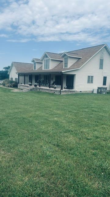 Spacious country home, extra-large main bedroom and bathroom, huge bonus room, eat in kitchen with pantry, office or library, mud room, all on main level, two bedrooms and bath on second level, lots of storage. Large shop with concrete floor and three overhead doors plus 110 and 220 electrical wiring, Some fencing and a livestock shelter. Good country living near Highfill.  Boasts 9 plus acres with lots of highway frontage.