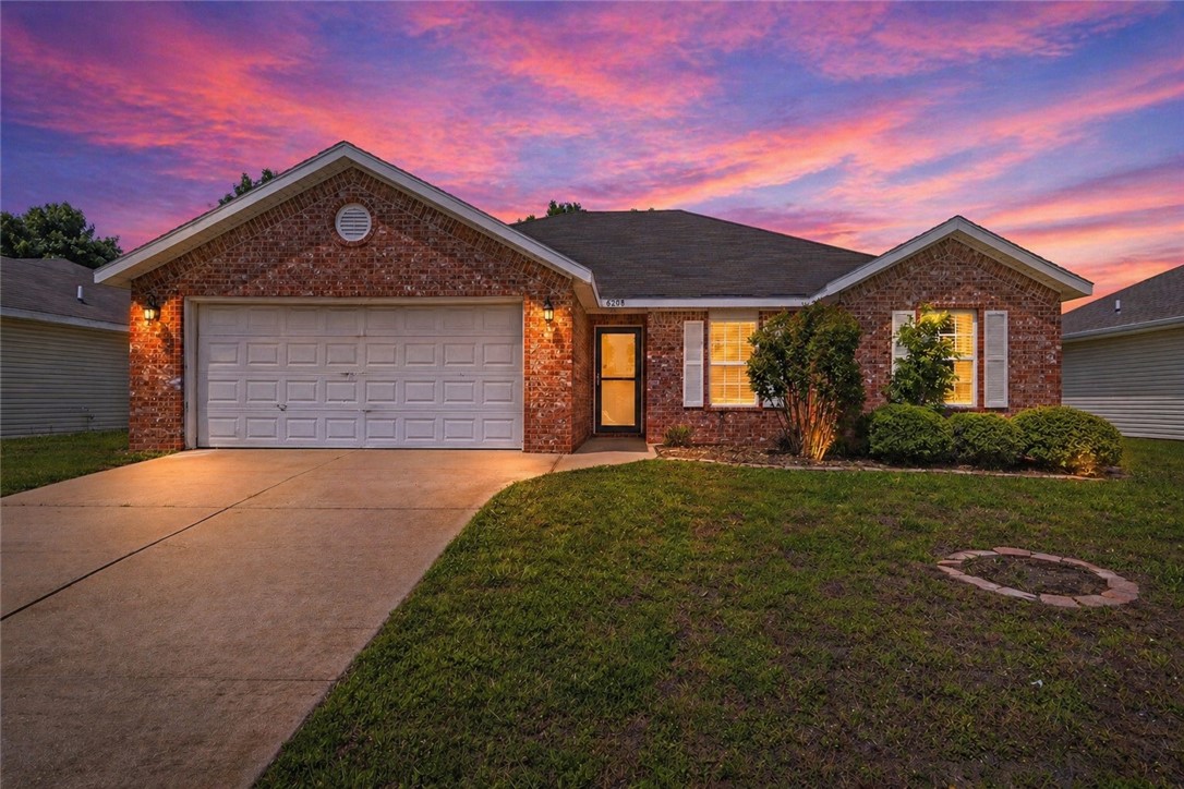 A 3-bed, 2-bath, 2-car garage home in Bentonville under $270K???—Yes! This property offers fresh interior paint, new flooring, a wood-burning fireplace, granite countertops, a fenced backyard, and a covered patio. The primary suite includes a spacious walk-in closet. Conveniently located near the airport, area schools, and Bentonville amenities. Home to be sold "as is" and priced below comparable properties, providing an opportunity for buyers seeking a home in Bentonville or those considering an investment property.
