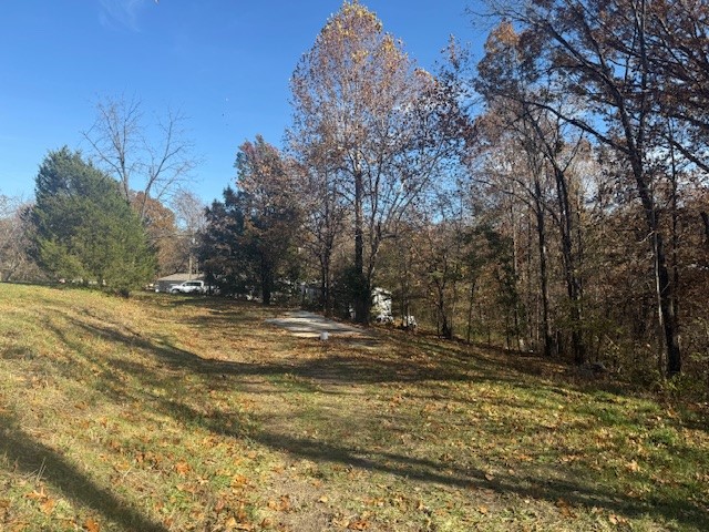 Looking for a location for a mobile home, check this out. Concrete pad with existing septic tank (buyer to verify it's condition.) .71 acres with tree privacy on the back of the lot.