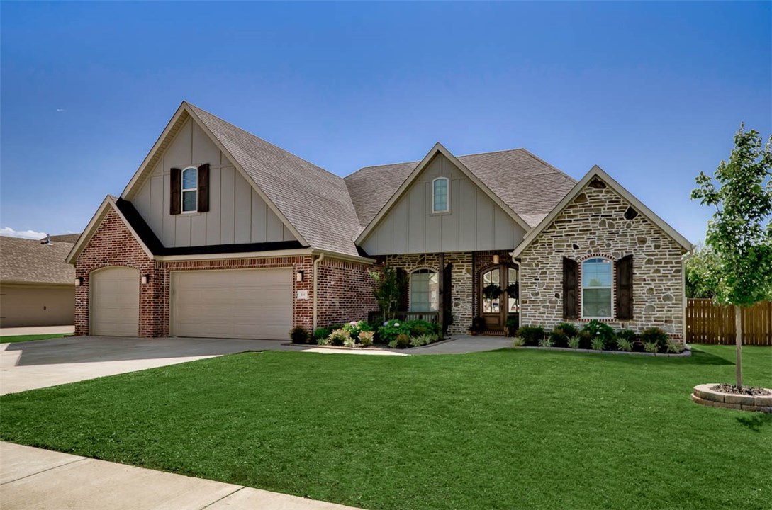 The love and care of this property will be immediately evident. This home features floor to ceiling cabinets in the kitchen, massive island, cathedral ceiling over dining area and a formal study. Cheer on your favorite team outdoors with tv and fireplace under the covered patio.  Plenty of room to entertain with additional deck area and grilling area.  You will feel right at home here.