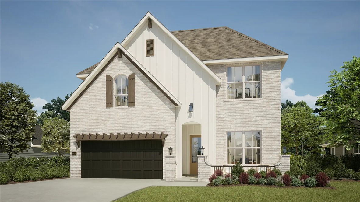 Welcome to the Lavender, a spacious and beautifully appointed home featuring 4 bedrooms, 3 bathrooms, and an open-concept design perfect for modern living. This thoughtfully upgraded home includes an expanded family room, enlarged covered patio, additional downstairs bedroom and bath, extended primary suite and closet, freestanding soaking tub, chef-inspired kitchen with ceiling-height cabinetry, and abundant storage throughout. Additional highlights include a full brick exterior, garage storage space, service door, 8-foot rear door, and designer finishes. Located in the desirable Parkside community with convenient access to shopping, dining, schools, and Northwest Arkansas amenities.