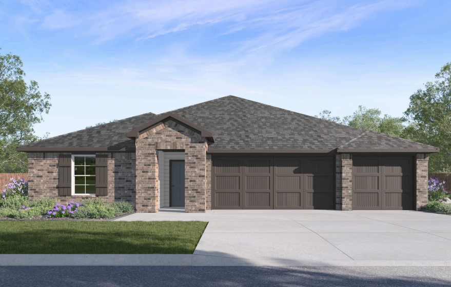Lovely Nova plan with a 3-car garage in Hudson Heights in Prairie Grove, AR! These homes have fabulous features for comfortable, modern living. Each home will have LVP flooring throughout! The kitchen features granite countertops, stainless steel appliances, including a gas stove and a stainless steel undermount kitchen sink with a pull-out faucet. The primary bedroom with ensuite will feature dual sinks, a walk-in shower, and walk-in closet. Home will be 4-sides brick with siding per plan! Each home is equipped with a programmable thermostat for convenience. Covered patio per plan! Taxes and Parcel TBD.