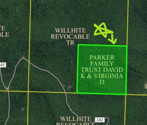 Own a beautiful slice of NWA with waterfalls and views and a great area to build at the top of the hill. This property would also make great timberland or hunting land. There is an old road into the property but best to walk into it. Two additional 40 acre parcels available also at $2500/ acre similar property in the same vicinity, one of the parcels has an old home of no value, so electric, water well and septic on it. These parcels are not adjacent. see MLS #'s 1238923,1238919 & there is a home and 40 acres adjacent to those two parcels MLS# 1238903