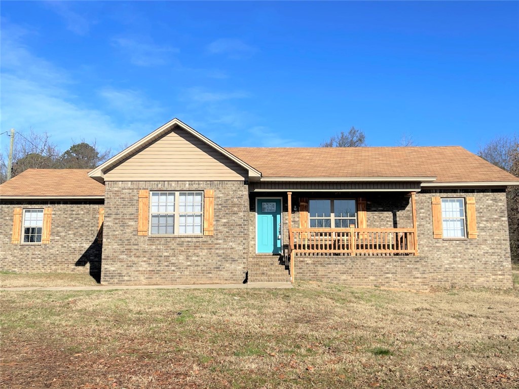 Fenced pasture, cherry, apple and peach trees accents this beautifully maintained home sitting on a 1.5-acre lot.  The home features a large kitchen with an abundance of cabinets, split bedroom floor plan and a large primary bedroom.  New roof in 2023 and HVAC in 2022.  Don't miss out on this beautiful rural yet close to everything property.