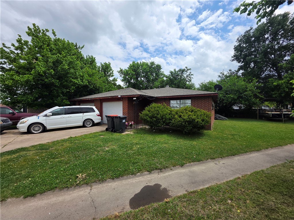 Great opportunity for an investor or to occupy.  2 bedroom 1 bath units on each side with their own 1 car attached garages. Both sides are rented and on a month to month leases. No showings without a signed offer.