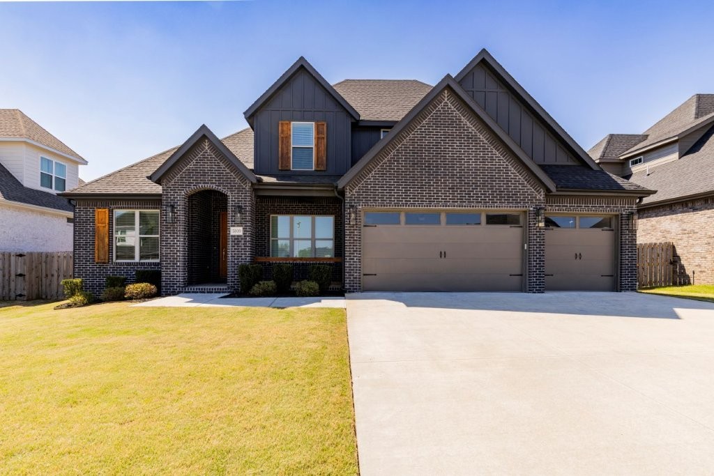 This beautifully upgraded home offers exceptional space and thoughtful design, featuring a bonus room, formal dining, and a dedicated office. Ideally located to enjoy everything NWA has to offer, this home combines convenience with comfort. Highlights include front and back irrigation, outdoor fireplace, central vacuum, and walk-in attic storage. The kitchen is a standout with a 5-burner gas cooktop, double ovens, cabinetry to the ceiling, a butler’s pantry, and a spacious walk-in pantry. The primary suite is equally impressive, featuring a custom closet with 3 levels of hanging space and built-in dressers. With upgrades throughout, this home is truly a must-see.