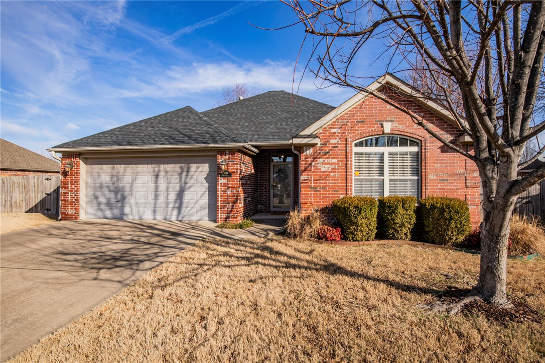 Welcome to this one owner, 3 bed, 2 bath beautifully designed home offering the perfect blend of comfort, style, and convenience. Located in Clabber Creek, this home provides easy access to schools, parks, shopping, trails, downtown Fayetteville, U of A and I-49 making it an ideal choice for any lifestyle. This home is open concept, South facing offering new engineered flooring throughout, new roof, gas hookup for outdoor grilling, new paint to be completed before move in, oven is convection and an air fryer for the win. Yard Maintenance included.