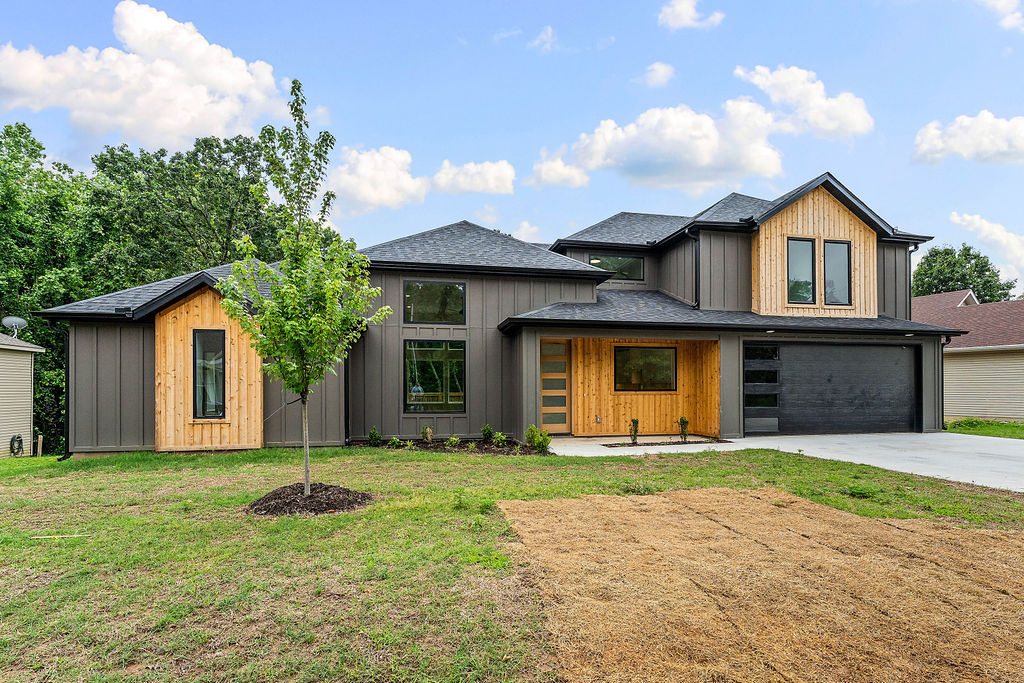 Beautiful new construction home nestled in the scenic beauty of Bella Vista! This spacious and thoughtfully designed home offers modern finishes, an open layout, and plenty of room to relax and entertain. Bonus room provides the perfect space for a home office, playroom, or additional living area. Surrounded by nature and peaceful wooded views, you’ll enjoy the perfect blend of comfort and outdoor living. Located near all of Bella Vista’s incredible amenities including lakes, golf courses, biking and walking trails, parks, and more. Whether you’re looking for adventure or tranquility, this home offers the best of both worlds in one of Northwest Arkansas’ most desirable communities. Buyer has the option to select flooring for upstairs