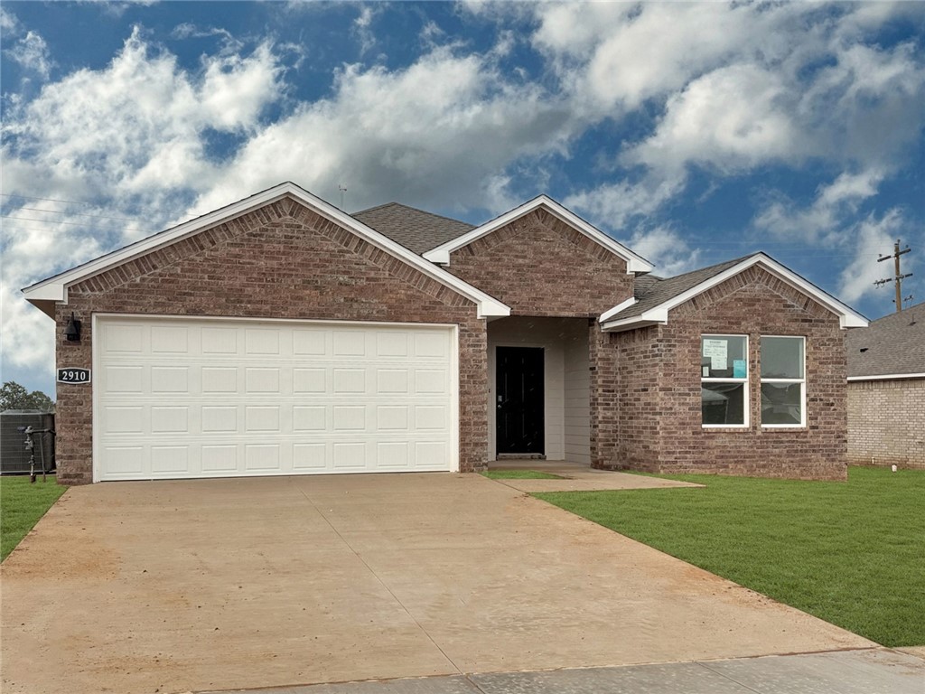 Delightful Denton Plan in Wagon Wheel Phase 2, in Farmington, Arkansas! Each home in Wagon Wheel is meticulously crafted with attention to detail, creating a space that feels both luxurious and welcoming. From the moment you walk through the door, you'll be greeted by modern features and spacious a layout that caters to every lifestyle. Our homes boast premium finishes and thoughtful designs, ensuring that you'll be stepping inside your own personal oasis. These homes will be complete with LVP flooring throughout and wood shelving in all closets, pantry and utility room. The kitchen will have quartz kitchen counters, 36-inch cabinets, and stainless-steel appliances! Home will have a Garage Door Opener. Primary bath will have quartz countertops, double sinks, and an oversized walk-in shower. Each home comes with 4-sided brick with siding per plan. NO SHUTTERS. Taxes and Parcel TBD.