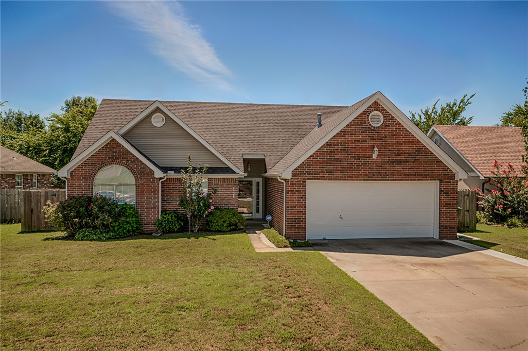 Beautiful Home with lots of Updates, Vaulted Ceilings, Fireplace, Lots of Natural Light, No Carpet, Tile Flooring through-out, Formal Dining Room, Tiled Shower Stall in Guest Bathroom, Whirlpool Tub in Master Suite with Tray Ceiling, Beautiful Back Yard with Covered Back Deck, Roof and HVAC replaced in 2013, Newer Water Heater, and much more.