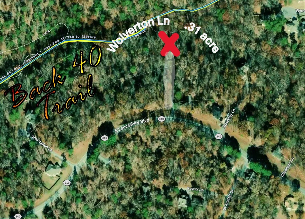 Back 40 Trail Lot!  Large lot, easy access off Hwy 340 East. Third acre on a cul-de-sac. Great Basement house lot.