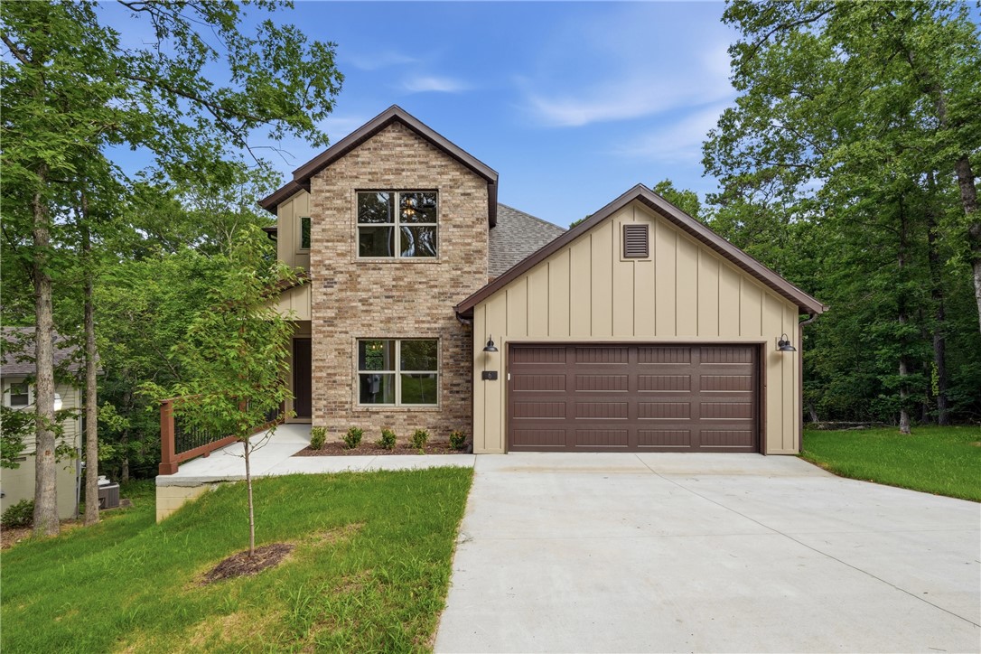 Beautiful new construction home on a spacious 0.41-acre lot in Bella Vista! This two-level home features 3 bedrooms, 2.5 bathrooms, a dedicated office, and a large bonus room upstairs. Enjoy a great usable backyard and a prime location near Lake Norwood, Tanyard Creek Nature Trail, Haunted Bear Trailhead, and the Back 40 Trail. A rare opportunity to lease a brand-new home close to outdoor recreation and all Bella Vista has to offer!