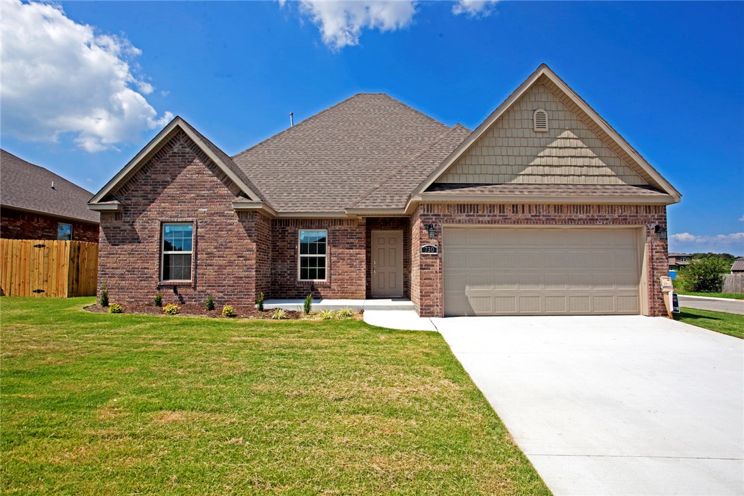 Brand NEW 4 Bedroom, 2.5 Bath, 2 Gar Garage home will feature all brick exterior, granite countertops, wood-look tile flooring, custom cabinets, sodded yard, covered patio, and much more!