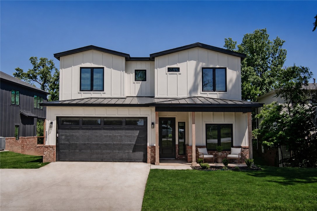 New construction home near downtown Bentonville! Just steps away from bike trails, schools, the Neighborhood Market, Airship Coffee, and provides easy access to Slaughter Pen Bike Park! This modern home features 4 bedrooms, 2.5 baths, and a versatile flex room. The primary bath boasts a custom tile shower and soaking tub. Open floor plan and an abundance of natural light throughout. Wood floors! (no carpet) The kitchen features floor-to-ceiling custom cabinets, 3 cm quartzite countertops, gas range, and a pantry. Oversized 2-car garage. Custom finishes throughout. As an added bonus, receive $3,500 towards buyer's closing costs when working with the builder’s preferred local lender!