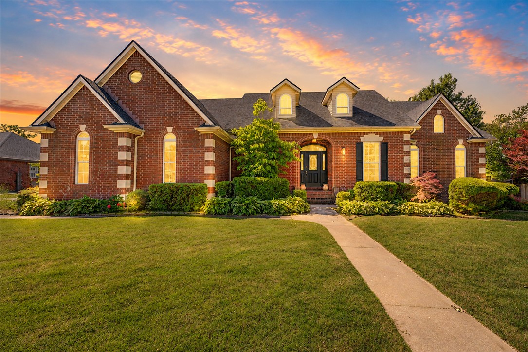 Tucked away in eastern Rogers, this beautifully updated home blends timeless character with a fresh, modern feel. Offering 5 bedrooms, and 3.5 baths, the thoughtfully designed layout provides both comfortable everyday living and exceptional entertaining space. The main level features spacious living areas, a formal dining room, and a large kitchen with an eat-in area perfect for gathering with family and friends. One of the main level bedrooms is currently being used as a stylish office and music space, offering great flexibility. Upstairs, you’ll find a second living area along with two additional bedrooms and a full bathroom — ideal for guests, children or a private retreat. Step outside to your own backyard oasis complete with a private in-ground pool and secluded tree-lined space designed for relaxing, entertaining, and enjoying Arkansas summers. All just minutes from both downtown Rogers and the Pinnacle Hills Promenade areas. Right next door to Bonnie Grimes Elementary and Elmwood Middle School.