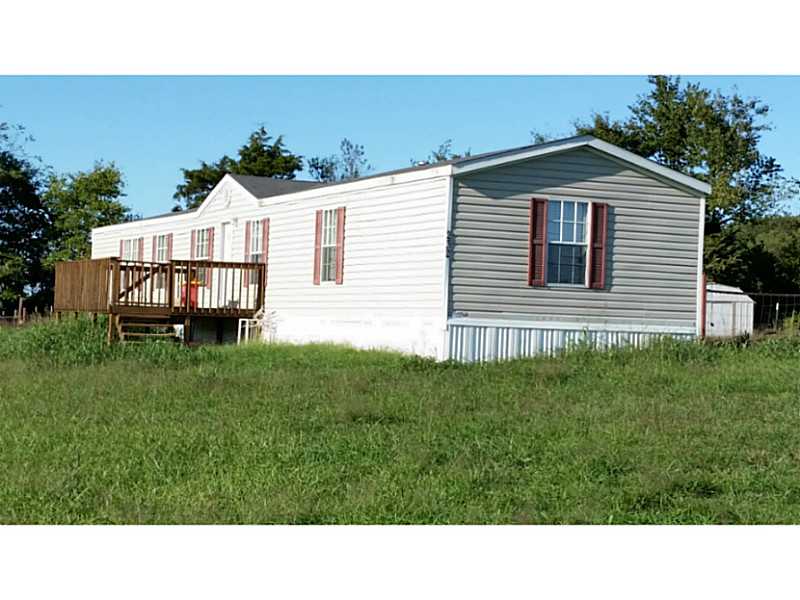 Awesome view, easy access to Hwy 412 but quite country living on this cleared 3 acres, with fenced back yard.