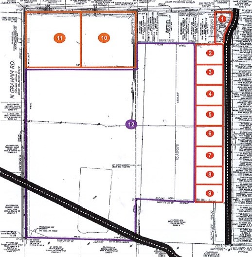 10(+/-) acre tract, zoned commercial located in a developing area. Located near the 412 northern bypass exchange, JB Hunt, and the Dixieland Road extension. Great location for retail, medical, or other commercial use. Will sub-divde pending approval by City of Springdale.