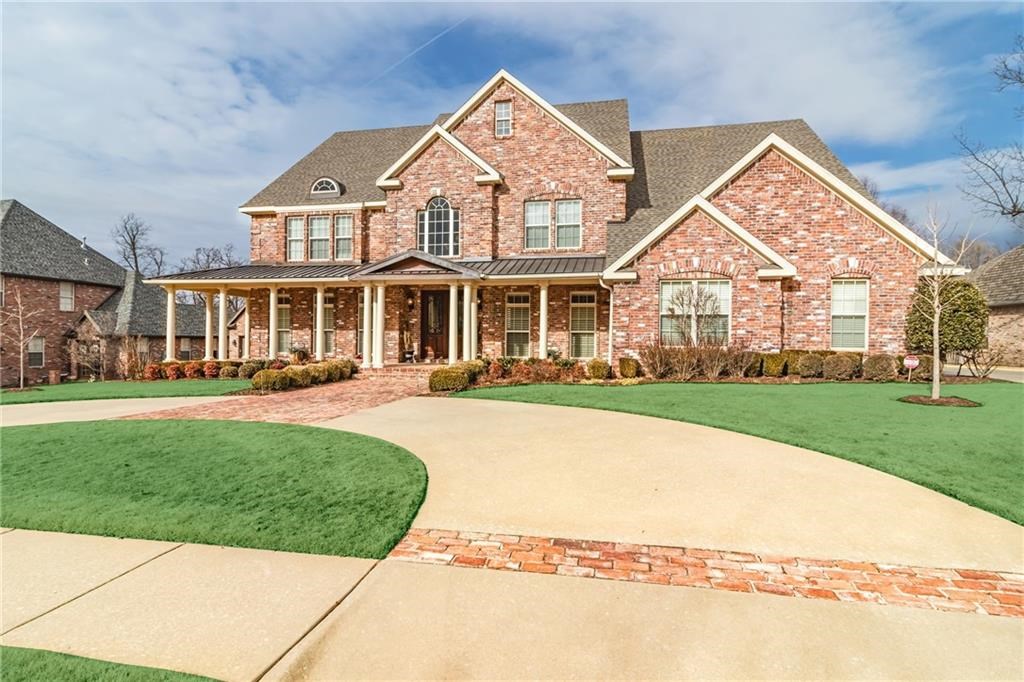 Custom built home ½ acre estate lot in the coveted Willow Bend Subdivision. This stunning home offers a full brick exterior, wrap around front porch and circle drive for great curb appeal on the outside and over 5,400 sq. ft. of warmth and charm on the inside for family and friends. Professionally decorated formal areas with beautiful cherry wood floors for more intimate gatherings to casual settings in the upstairs media room. Custom built-ins, updated stainless steel appliances, two fireplaces, two laundries, central vacuum system, and oversized 3 car garage are just a few of the amenities this home has to offer. Main level provides plenty of room for entertaining guest and upstairs you will find 4 additional bedrooms including a spacious master suite with sitting area/study and spa like master bath, media room and two additional bathrooms. Spend hours outside sitting on the deck enjoying your in ground pool with family and guest. Exceptionally maintained inside and out and priced well below cost.