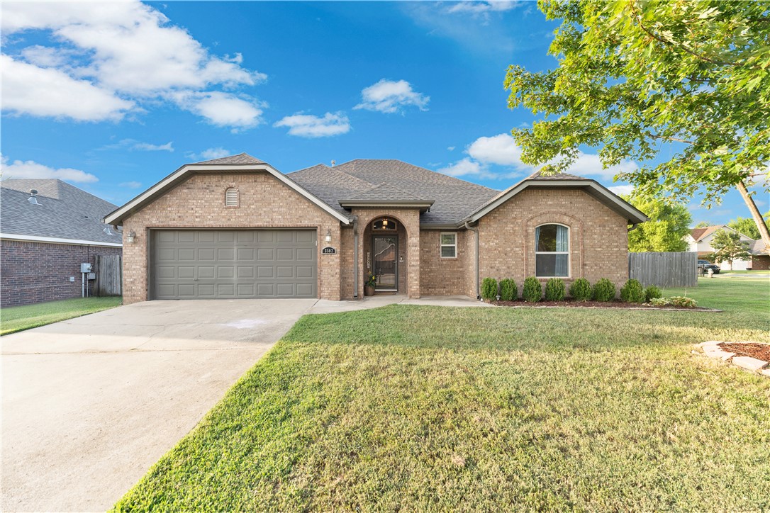 Welcome to 3502 Stoney Pointe where your electric bill is low, your backyard grows snacks, and there's room for everyone (even Buzz and Woody)!
This 3-bedroom, 2-bath home with a bonus room is packed with personality. The fully paid-off solar panels mean you can enjoy lower energy bills while feeling like you're doing your part to save the planet—one sunny Arkansas day at a time.
Inside you will find a spacious living room with custom built-in shelves just waiting to show off your favorite books, And yes, one bedroom is currently Toy Story-themed—because growing up is optional. Whether you keep it as Andy's room or give it a new look, it's sure to bring a smile.
Relax under the pergola or  pick fresh fruit from your own plum tree, and  The corner lot gives you extra space and curb appeal to spare.
When you're ready to venture out, you're just minutes from great schools, parks, and the Razorback Greenway, making it easy to bike, walk, play, or simply enjoy everything Rogers has to offer.