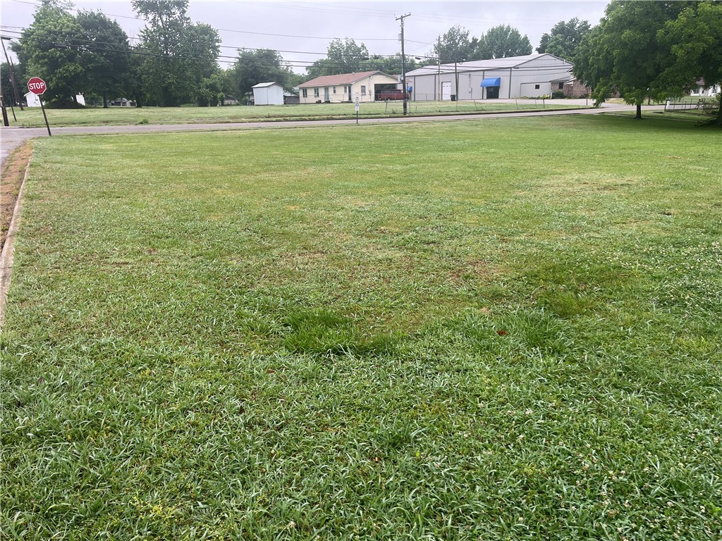 Nice, level, corner lot, just under half and acre, in the middle of town.  Great location with easy access to everything.  Call today before this one is gone.