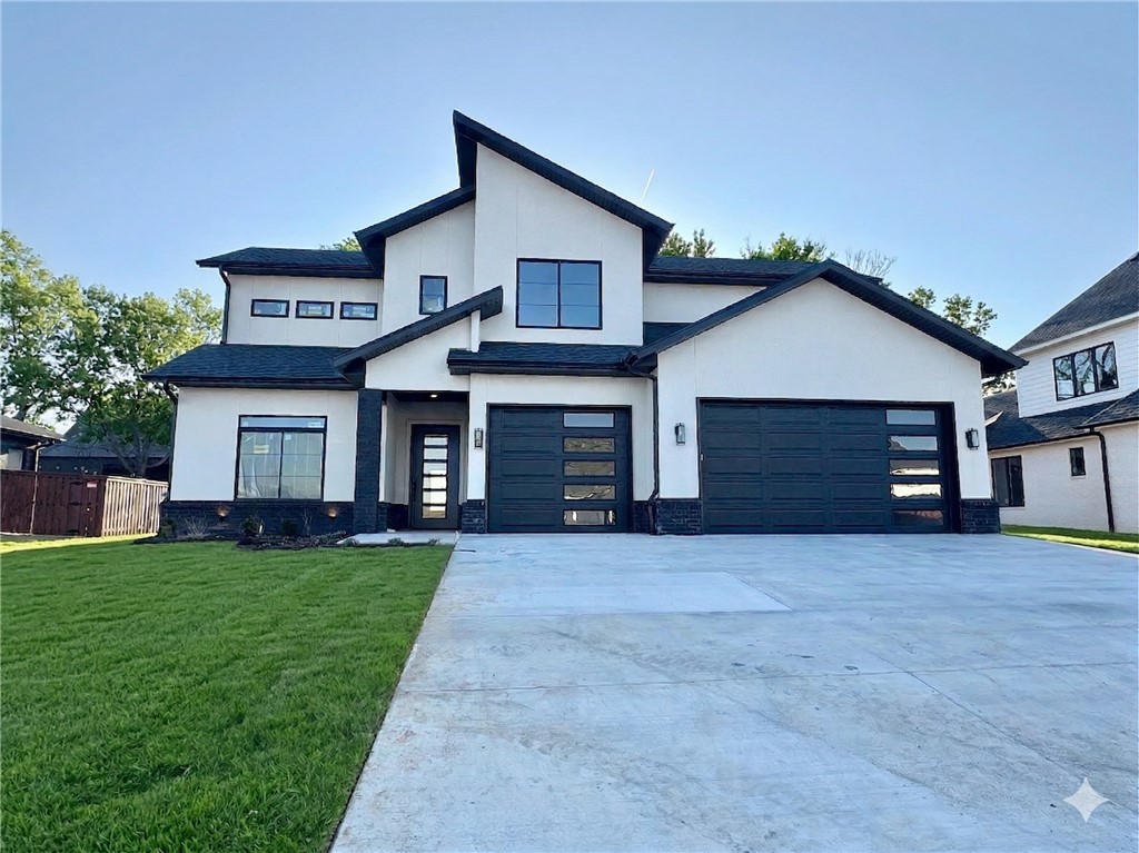 New construction modern home in sought after community of Aurora. Enjoy the stunning living room with tiled linear fireplace, crown molding, engineered hardwood floors, tons of light streaming through ample amount of windows, custom beams & open floorplan. Kitchen features large island with waterfall quartz, stainless steel appliances, gas cooktop, pot filler, quartz countertops/ backsplash, custom cabinets, double ovens & walk in pantry! Private Primary with engineered hardwood and accent wall and luxurious master bathroom. Master bath with double sinks, storage, walk-in tile shower with rain head & stand alone soaking tub. Secondary bedroom downstairs and upstairs features three large bedrooms with walk in closets and a bonus room with a wet bar. Covered patio perfect for entertaining! Aurora residents have access to TONS of community amenities. Adult pool, family pool, bike repair station, dog park, elevate fitness course, sports court, open air clubhouse & playground! Internet included in POA!