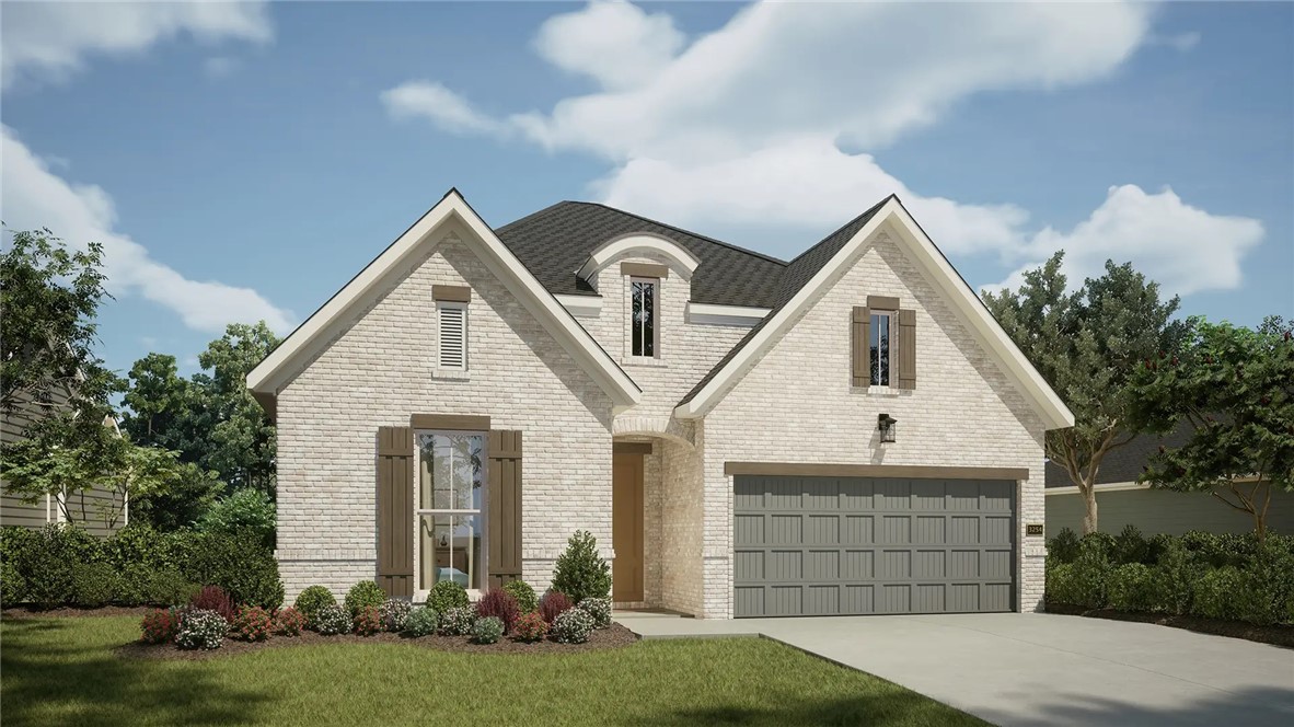 Discover the Dogwood floor plan in Parkside, offering 4 bedrooms, 3 bathrooms, and thoughtfully designed living spaces. This beautiful home features an open-concept layout with a spacious great room, well-appointed kitchen, and dining area ideal for entertaining.

The primary suite includes an extended bedroom, expanded walk-in closet, and a free-standing soaking tub. Additional highlights include kitchen cabinetry to the ceiling, a single wall oven with separate cooktop, and designer-selected finishes throughout.

Enjoy outdoor living on the enlarged covered patio with an 8-foot rear door. Additional features include a full brick exterior, garage storage area, service door, storage under the stairs, upgraded staircase detailing, and numerous enhancements throughout.

Located in Parkside community with convenient access to shopping, dining, schools, and Northwest Arkansas amenities. Taxes to be assessed upon completion of construction.