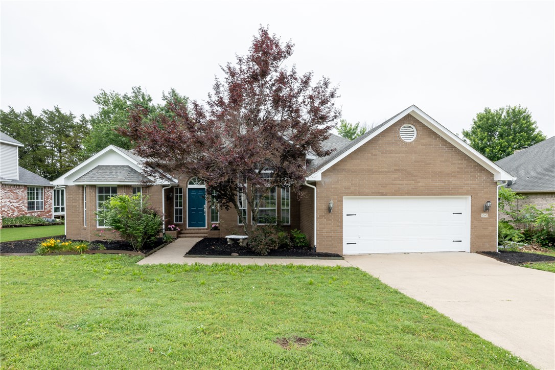 One level East Fayetteville home with an IN-GOUND POOL in the back yard!   2,008 heated and cooled sq ft includes 3 bedrooms, 2 full bathrooms in a split floor plan, oversized living room, eat in kitchen, and a separate laundry room.  Amenities include engineered hardwood floors, NEW carpet and paint, gas log fireplace, sunroom with casement windows, fully fenced in backyard, and a 2 car garage.  Pool has a brand new liner and pump.  Zoned for Root School District.